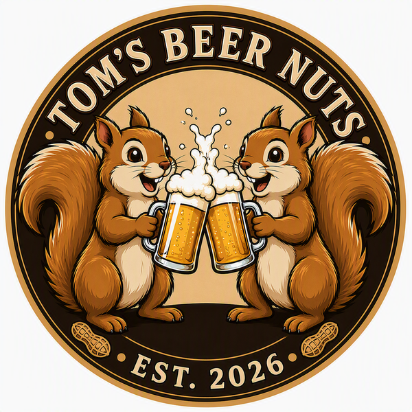 Tom's Beer Nuts round logo
